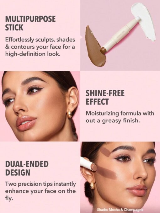 SHEGLAM Color & Sculpt Stick Pearl & Sand 2 In 1 Contour ممنوع الفتح H1 - PINK SHOP EG