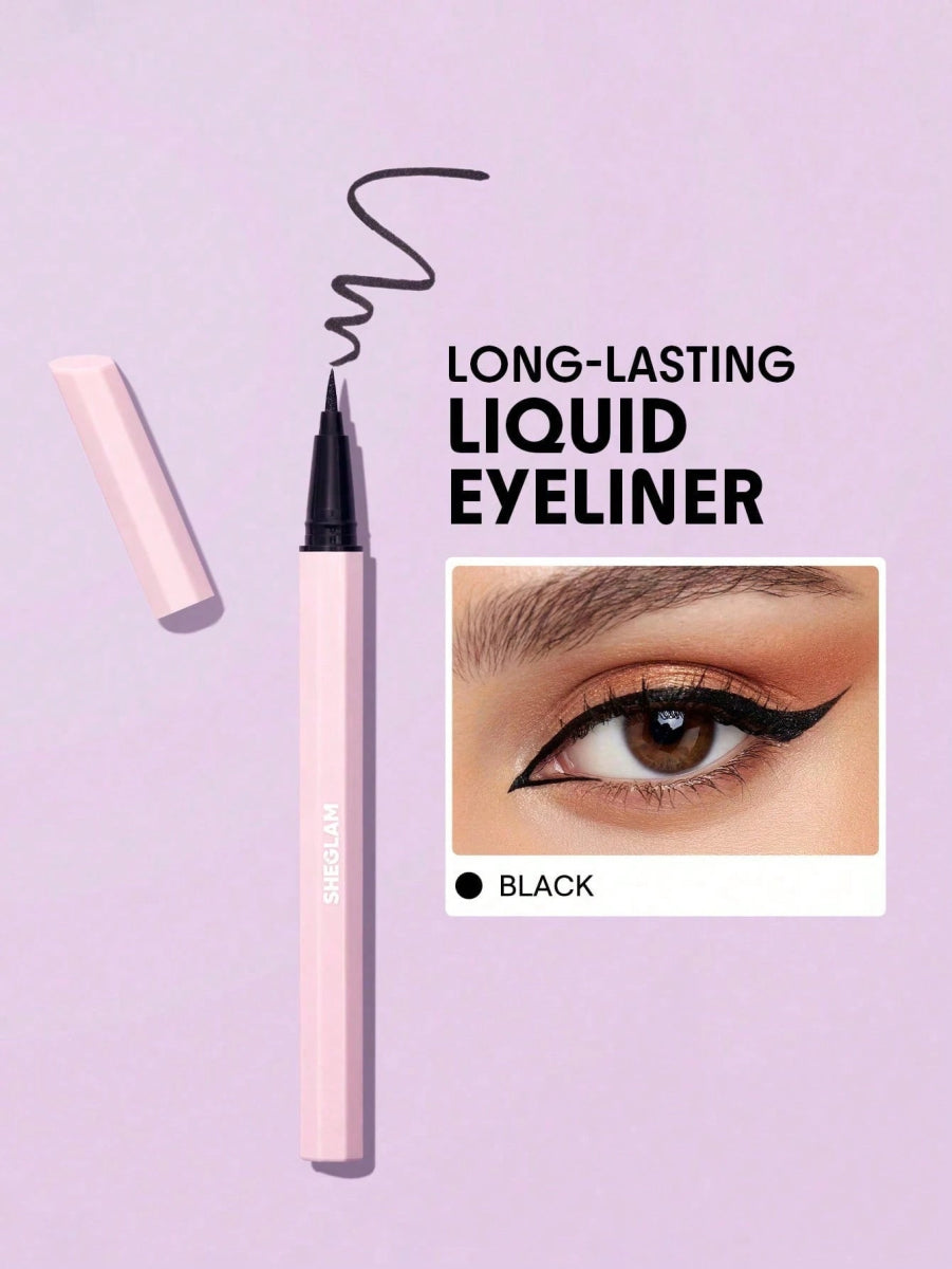 SHEGLAM Eternal Beauty Liquid Eyeliner - Black Waterproof Matte ممنوع الفتح - PINK SHOP EG