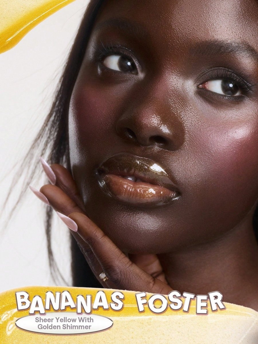 SHEGLAM Glass Lock Air Gloss - Bananas Foster Lip Combo - PINK SHOP EG