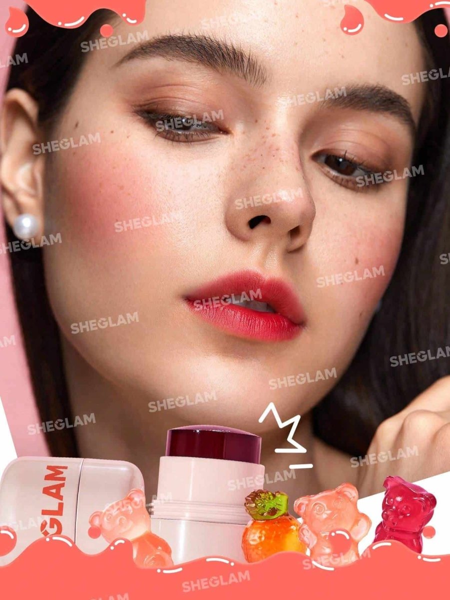 SHEGLAM Jelly - Licious Hydrating Lip & Blush Tint - Coucou ممنوع الفتح H1 - PINK SHOP EG