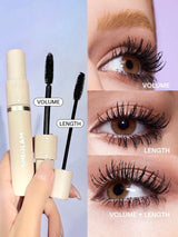 SHEGLAM Lash Besties 2 - In - 1 Mascara Volumizing Double Head Brush Easy To Remove No Smudge Long - PINK SHOP EG