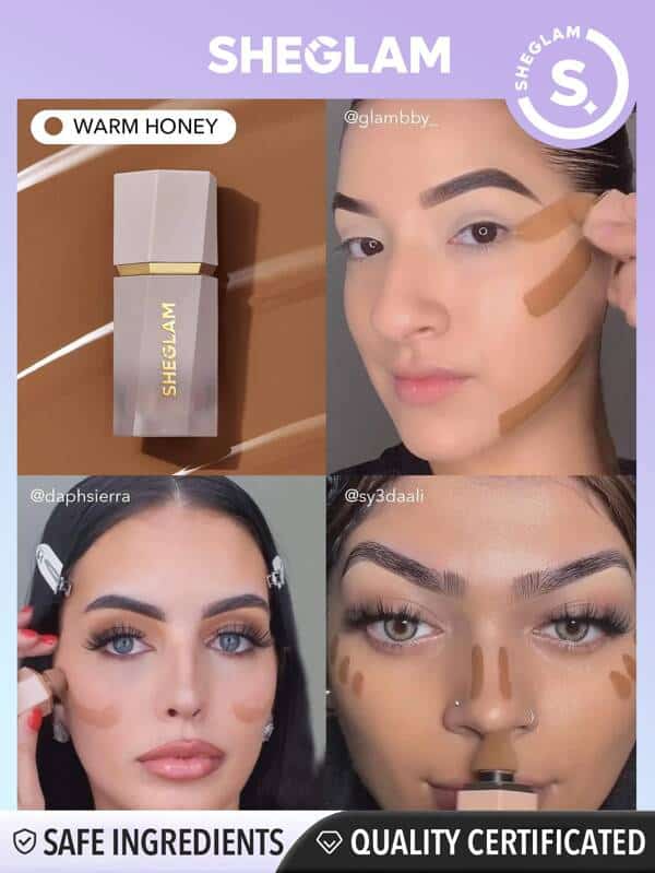SHEGLAM Sun Sculpt Liquid Contour Warm Honey ممنوع الفتح H5 - PINK SHOP EG