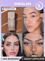 SHEGLAM Sun Sculpt Liquid Contour Warm Honey ممنوع الفتح H5 - PINK SHOP EG