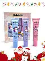 SHEIN 3 In 1 Set Unicorn Nourishing Lip Balm ممنوع الفتح H3 - PINK SHOP EG