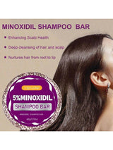 SHEIN 60g 5% Minoxidil Shampoo Bar Deep Cleansing Of Hair ممنوع الفتح H2 - PINK SHOP EG