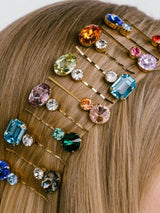 SHEIN Accessories 6pcs/Set Rhombus Pattern Shiny Bohemian - PINK SHOP EG