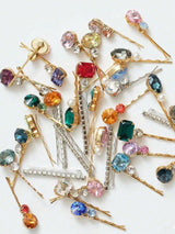 SHEIN Accessories 6pcs/Set Rhombus Pattern Shiny Bohemian - PINK SHOP EG