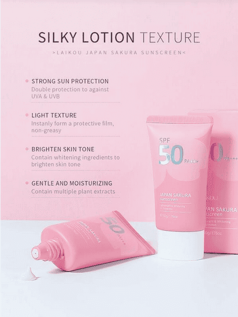 SHEIN Body sunscreen, moisturizer, sun protection, skin care ممنوع الفتح H4 - PINK SHOP EG