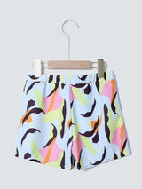 SHEIN Boys Allover Graphic Swim Shorts E5 - PINK SHOP EG
