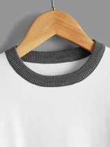 Shein Boys Color Block Drop Shoulder Sweater K4C - PINK SHOP EG