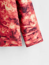 SHEIN Boys Contrast Neck Tie Dye Tee K1C - PINK SHOP EG