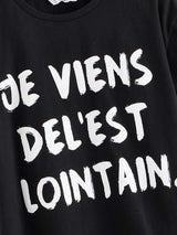 SHEIN Boys Slogan Graphic Top K6B - PINK SHOP EG