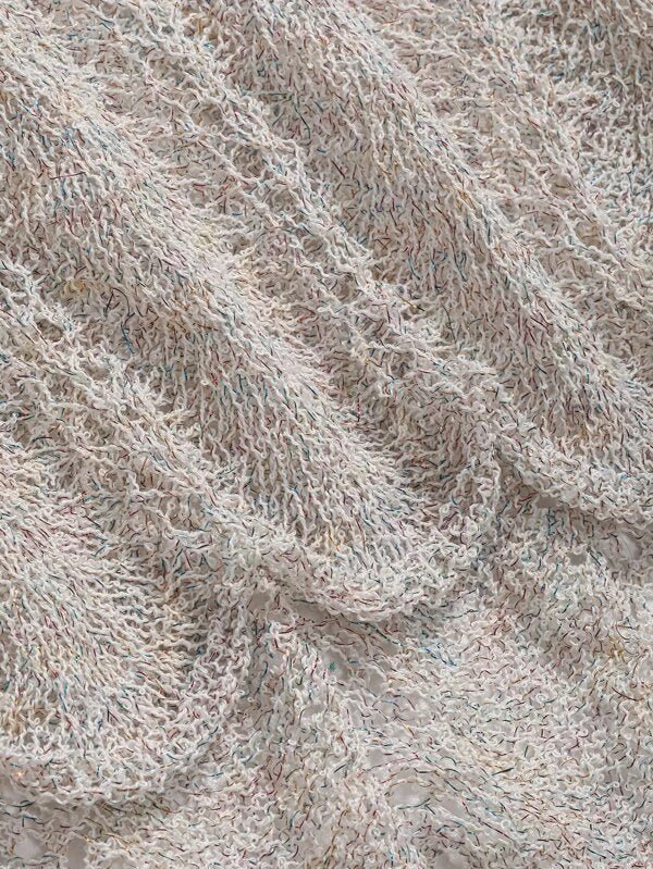 SHEIN DAZY Scallop Trim Pointelle Knit Sweater A4C - PINK SHOP EG