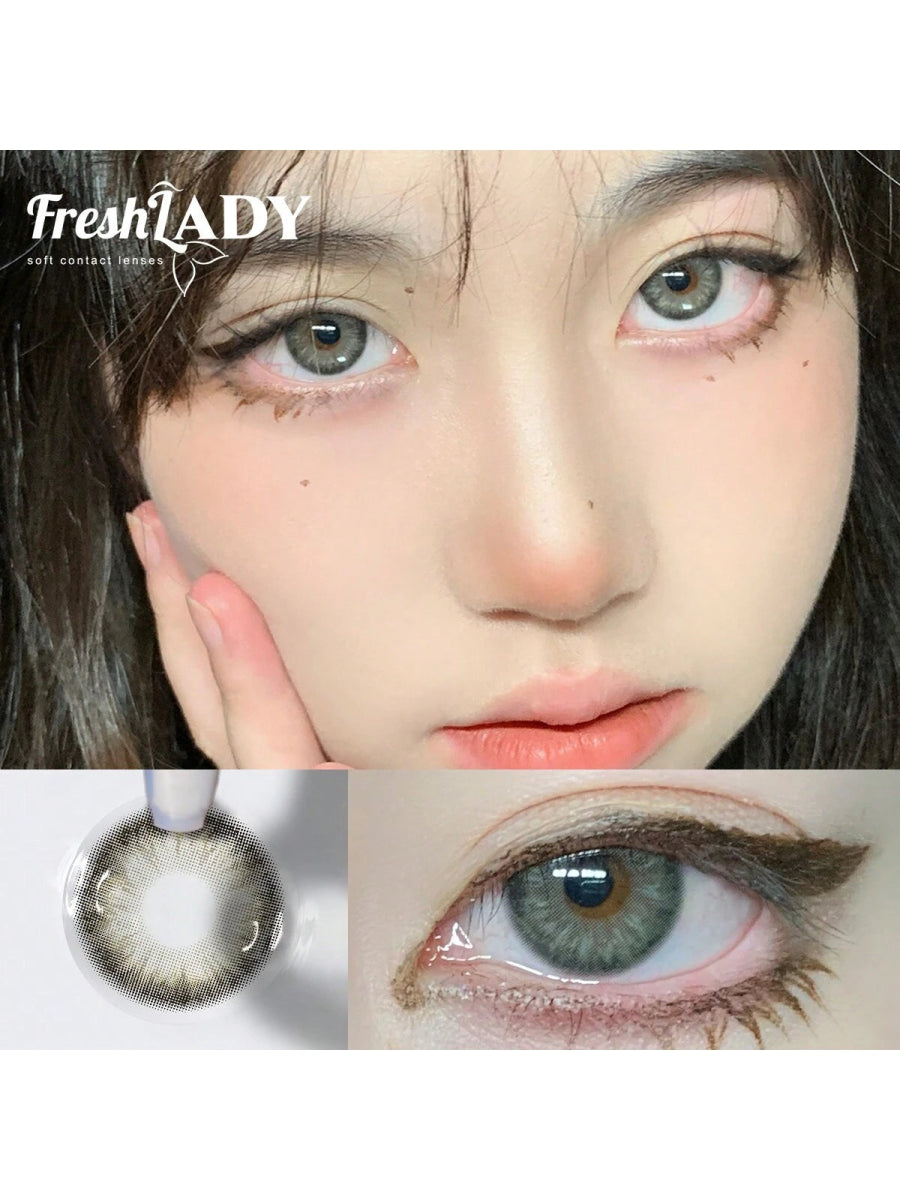 SHEIN FRESH LADY Freshlady Back To School Contact Lenses ممنوع الفتح I1 - PINK SHOP EG