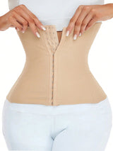 SHEIN Hook And Eye Waist Trainer A5C - PINK SHOP EG