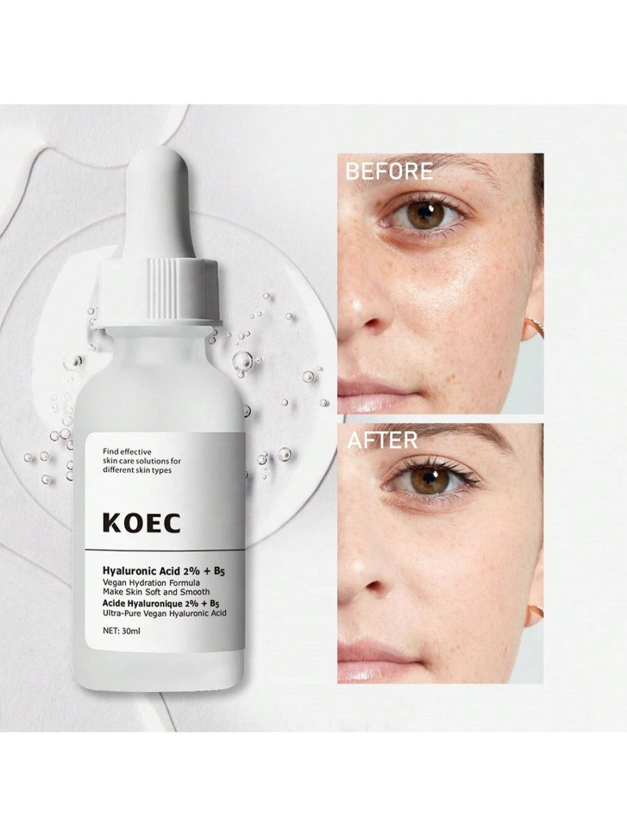 SHEIN KOEC Hyaluronic Acid 2% + B5 Facial Serum ممنوع الفتح H2 - PINK SHOP EG