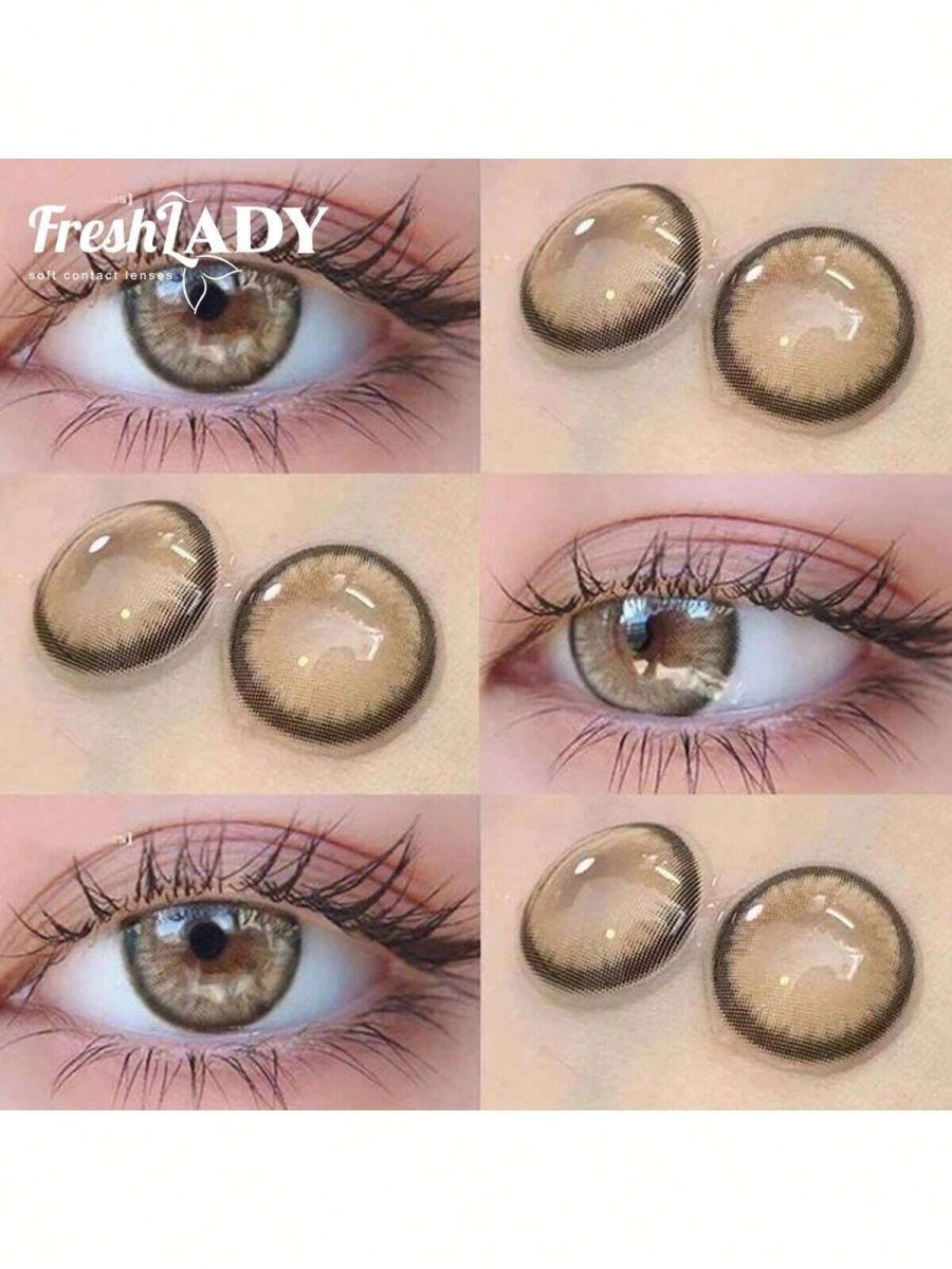 SHEIN Lenses FRESH LADY Freshlady Everyday Color Contacts ممنوع الفتح I1 - PINK SHOP EG