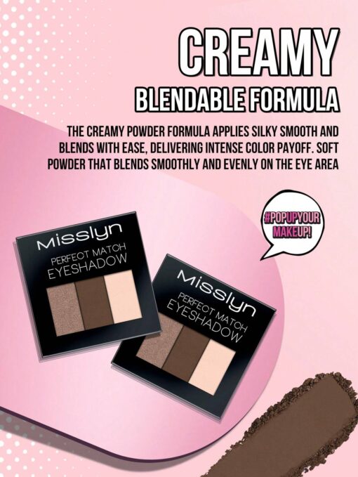SHEIN Misslyn Perfect Match Eyeshadow ممنوع الفتح H4 - PINK SHOP EG