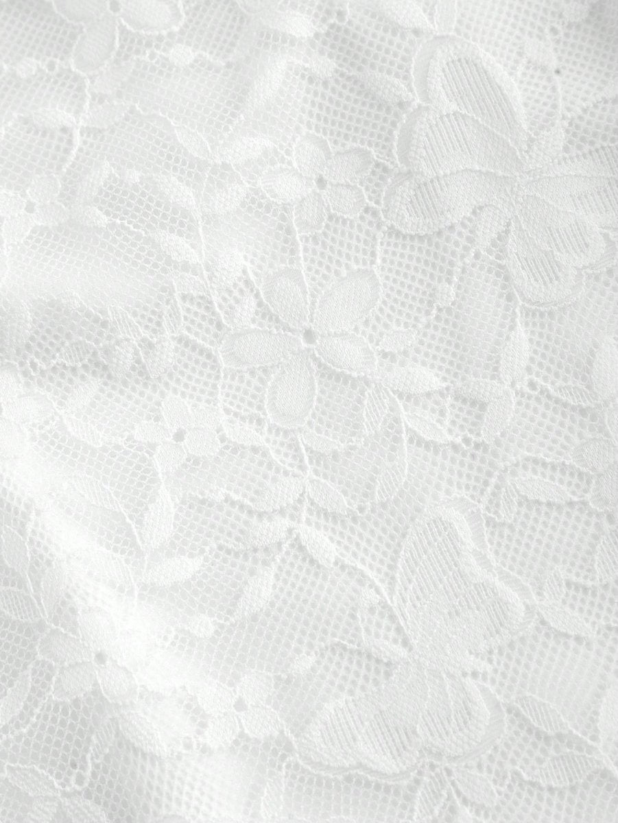 SHEIN MOD White Asymmetric Strap Front Fungus C1A - PINK SHOP EG