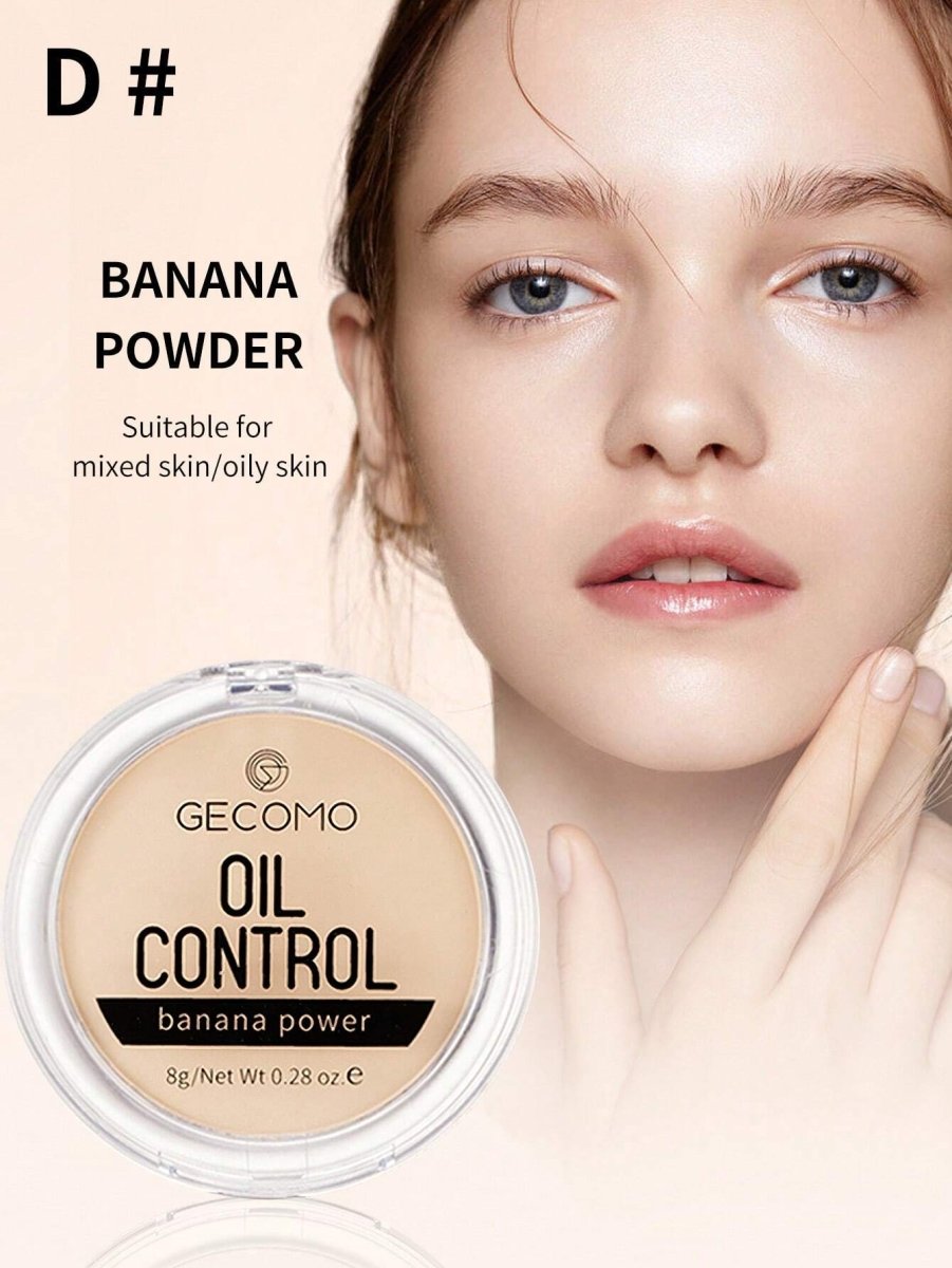SHEIN Oil Control Banana Powder,Waterproof Oil Controlling Long Lasting ممنوع الفتح H2 - PINK SHOP EG