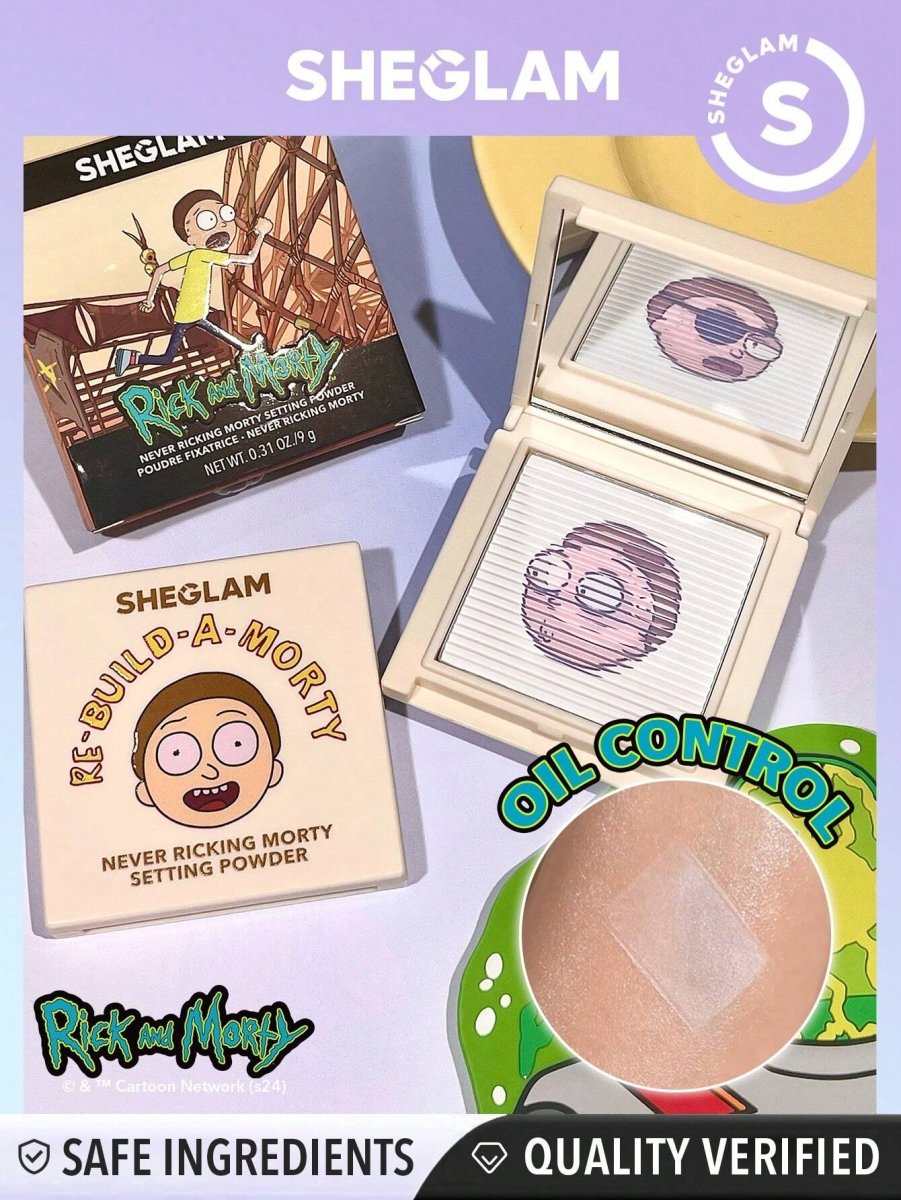 shein Rick and Morty X SHEGLAM Never Ricking ممنوع الفتح H2 - PINK SHOP EG
