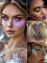 SHEIN Serum 1pc Glitter Jelly Gel, Mermaid Shimmer Makeup - PINK SHOP EG