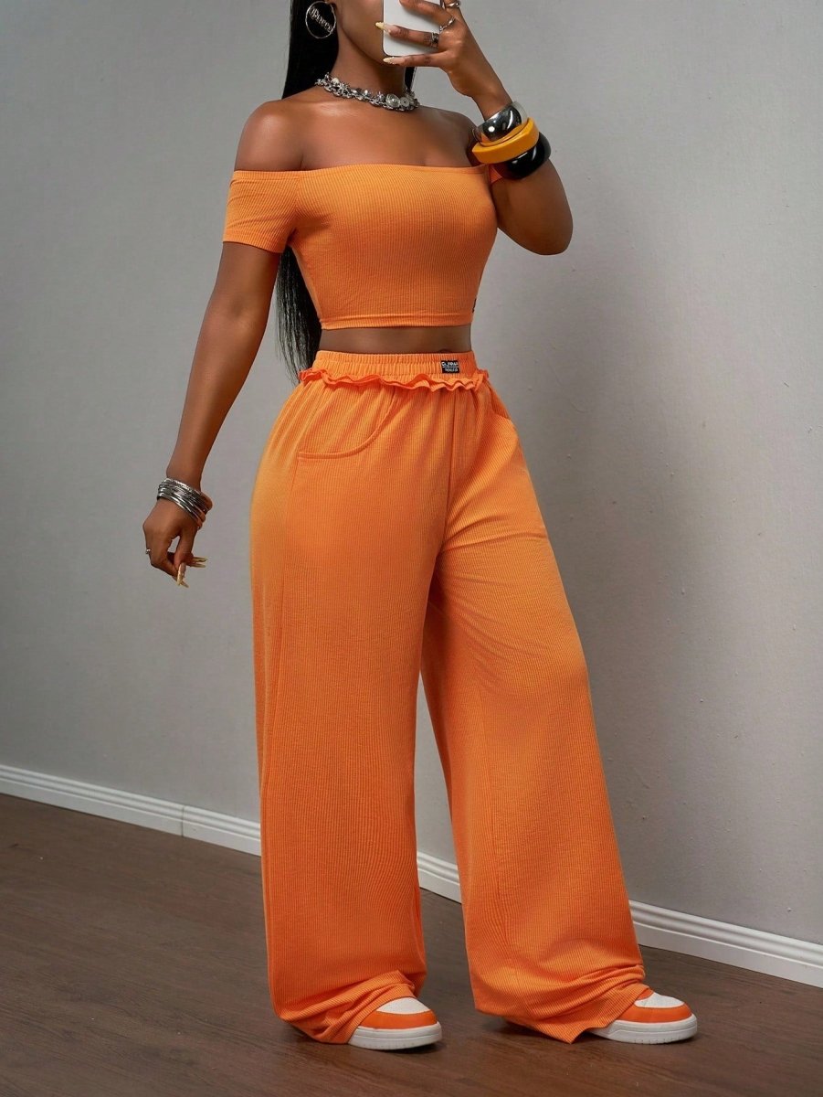 SHEIN Slaydiva 2025 New Summer Music Festival, Birthday Party, Graduation Casual Basic Set - PINK SHOP EG