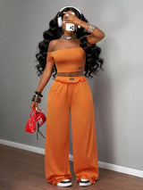 SHEIN Slaydiva 2025 New Summer Music Festival, Birthday Party, Graduation Casual Basic Set - PINK SHOP EG