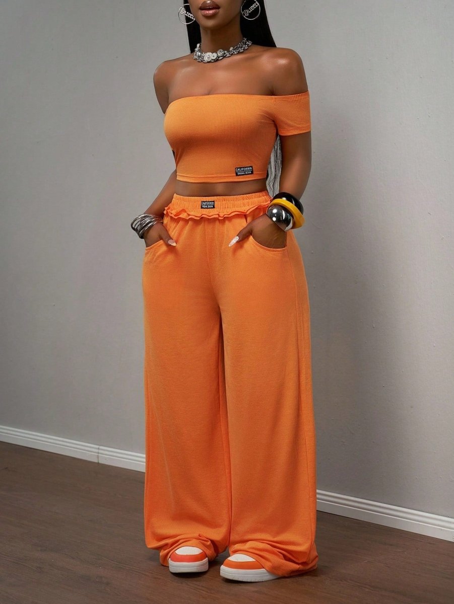 SHEIN Slaydiva 2025 New Summer Music Festival, Birthday Party, Graduation Casual Basic Set - PINK SHOP EG