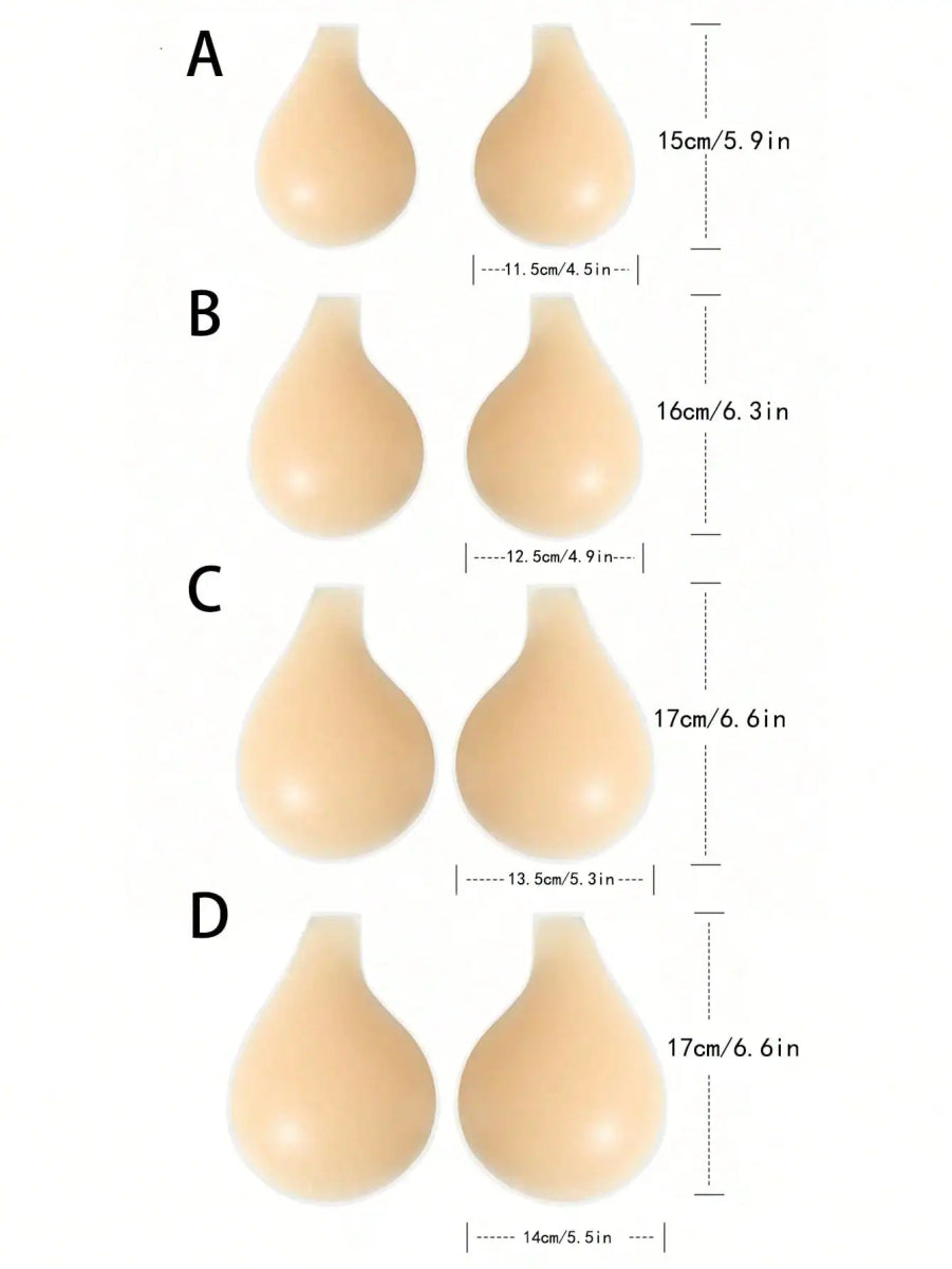 SHEIN Sticky Bra 1pc Women's Silicone Sticky Bra - PINK SHOP EG