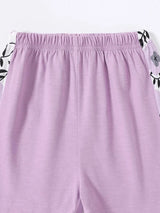 Shein tee & shorts Toddler Girls Slogan Graphic K6C - PINK SHOP EG
