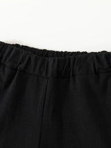 Shein tee & shortsToddler Girls Unicorn And Slogan Graphic K5A - PINK SHOP EG