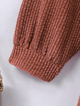 Shein Toddler Girls Belted Button Through Coat K4A - PINK SHOP EG