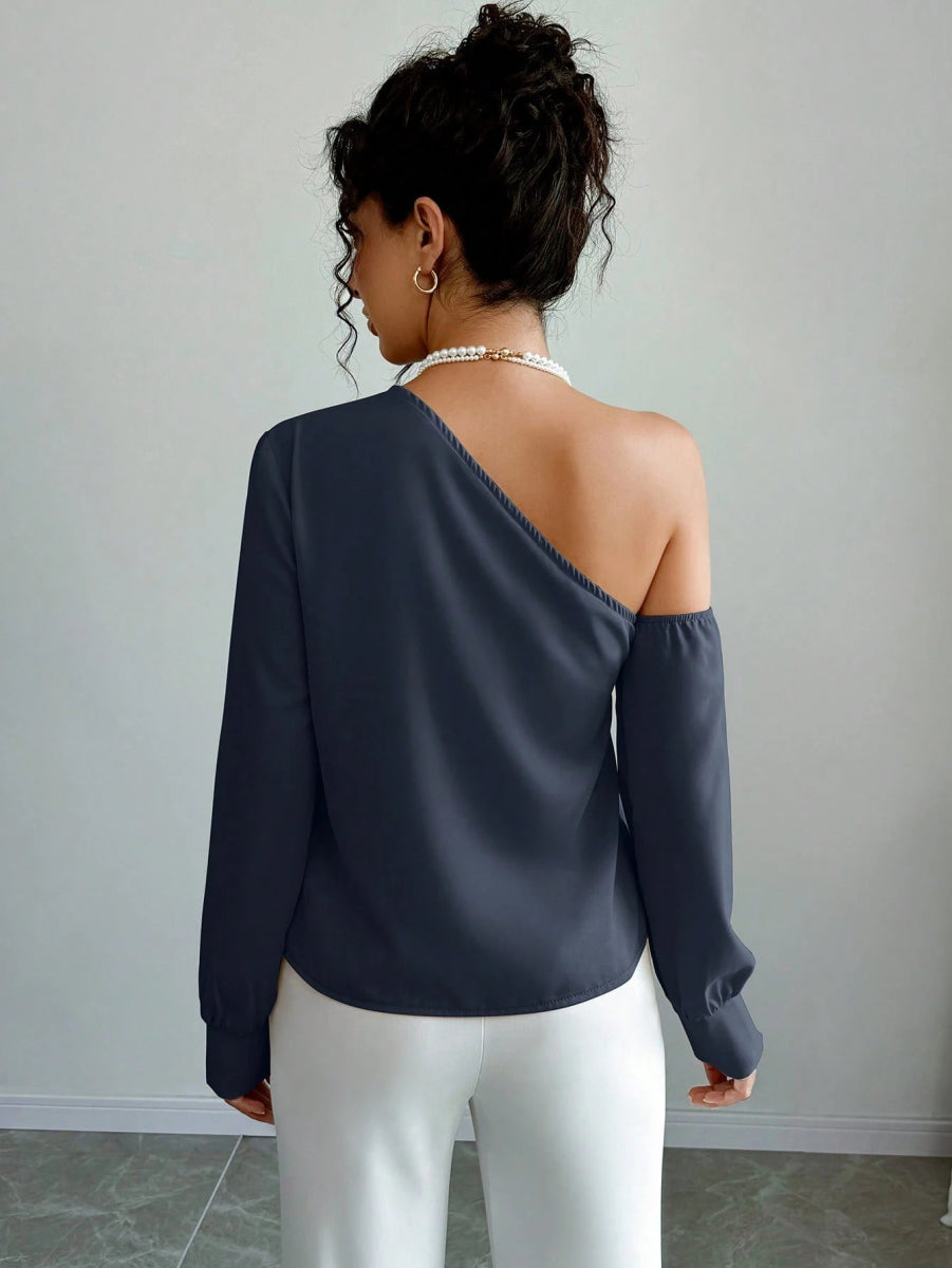 SHEIN TOP Chiquease 1pc Women's Solid Color 3D Floral A1A - PINK SHOP EG