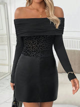 SHEIN TOPS INAWLY Women's Off - Shoulder Long Sleeve - PINK SHOP EG