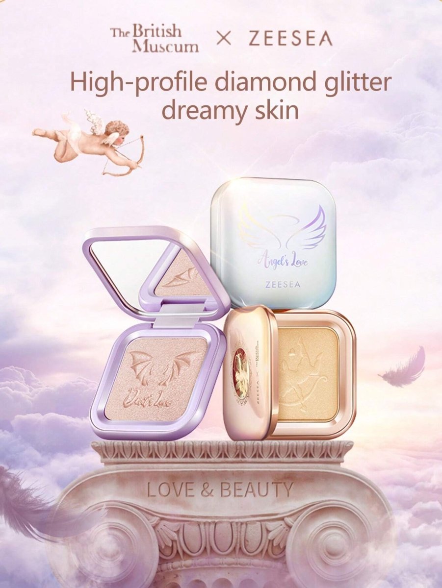 SHEIN Zeesea Cupid Series Shimmer Highlighting Powder ممنوع الفتح H2 - PINK SHOP EG