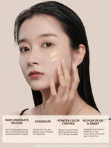 SHEIN Zeesea SOFT LIGHT TRI - COLOR CONCEALER ممنوع الفتح H2 - PINK SHOP EG