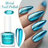 Temu LILYCUTE 7ml Mirror Metallic Nail Polish ممنوع الفتح I3 - PINK SHOP EG