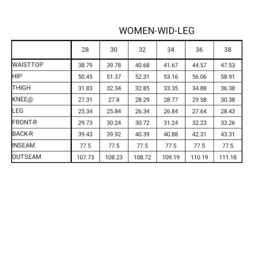 Wide Leg Fashion D4A - PINK SHOP EG