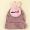 Shein Toddler Kids Ear Design Beanie
