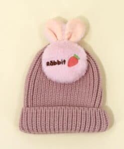 Shein Toddler Kids Ear Design Beanie