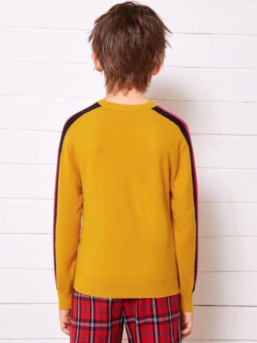 SHEIN Boys Slogan Graphic Drop Shoulder Sweater - Image 4