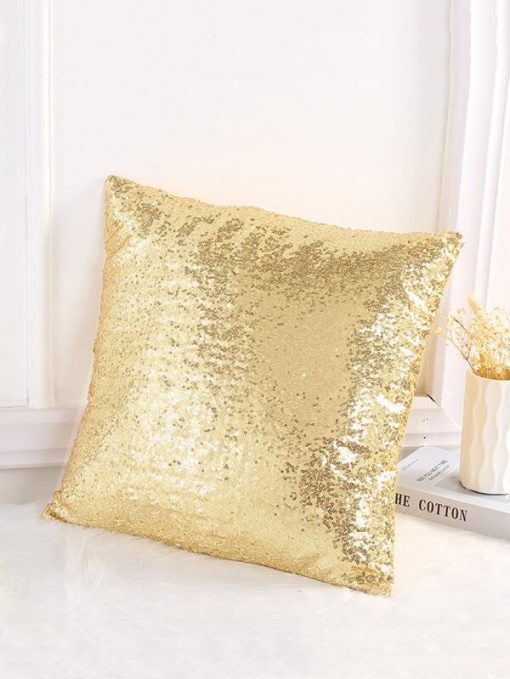 Shein Sequin Decor Cushion Cover Without Filler