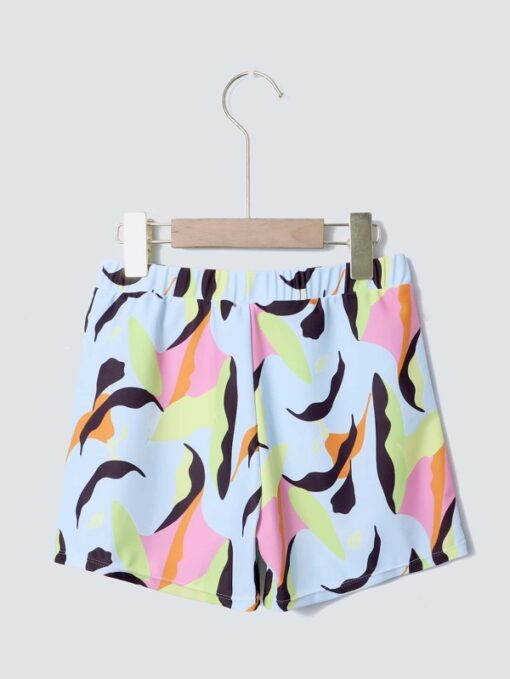 SHEIN  Boys Allover Graphic Swim Shorts - Image 3