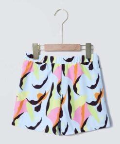 SHEIN Boys Allover Graphic Swim Shorts