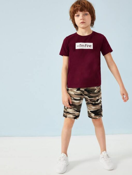 SHEIN Boys Slogan Graphic Top - Image 4