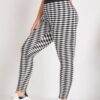 SHEIN Plus Wide Waistband Allover Print Leggings