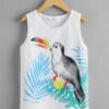 SHEIN Boys Animal Print Tank Top