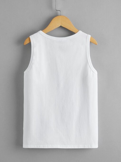 SHEIN Boys Animal Print Tank Top - Image 2