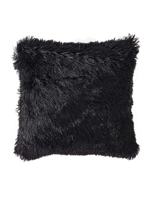 Shein Plain Plush Cushion Cover Without Filler